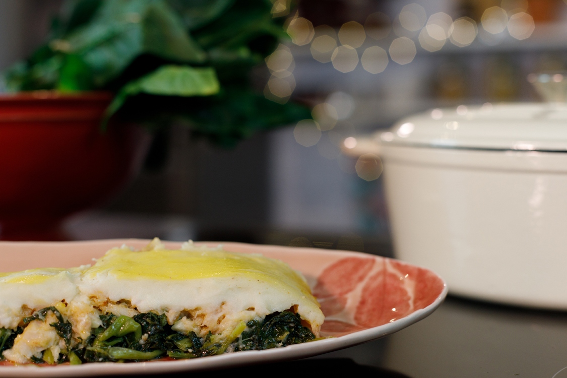 Empadão de bacalhau e espinafres, uma receita simples para o Natal!