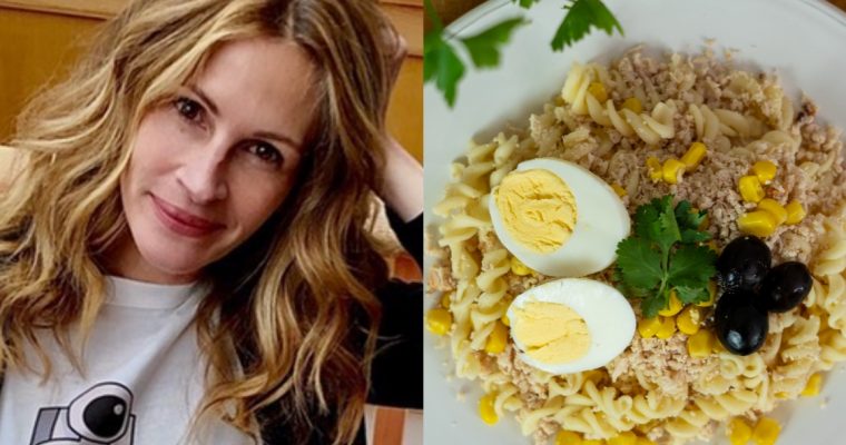 Julia Roberts é fã de salada de frango: fique com esta receita!
