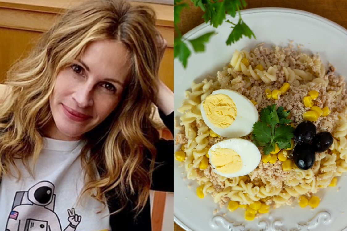 Julia Roberts é fã de salada de frango: fique com esta receita!