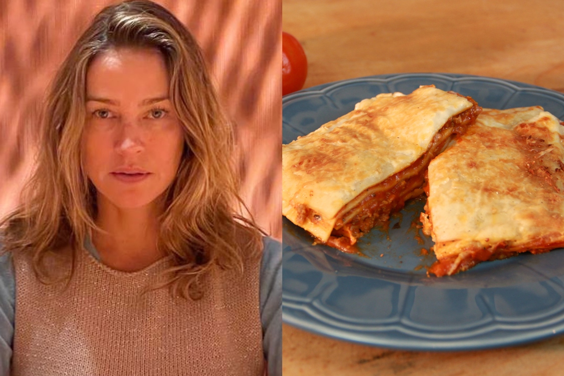 Luana Piovani não resiste a uma lasanha: conheça esta receita!
