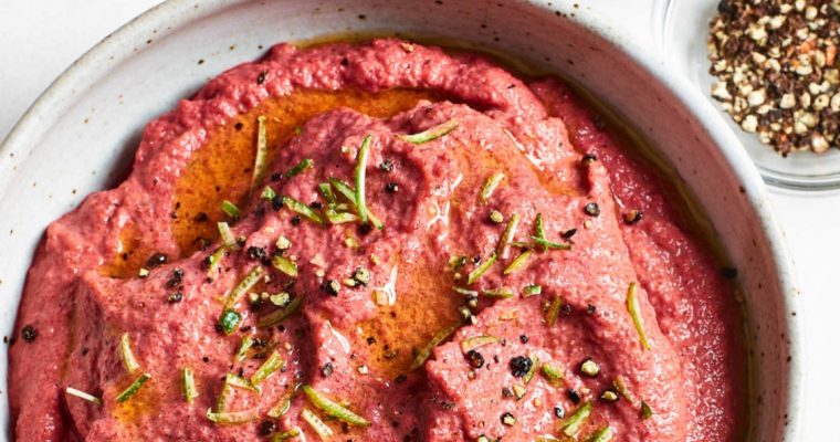 Húmus de beterraba: só precisa de 5 minutos!