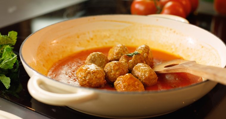 Almôndegas de peru com legumes: um prato muito saudável!