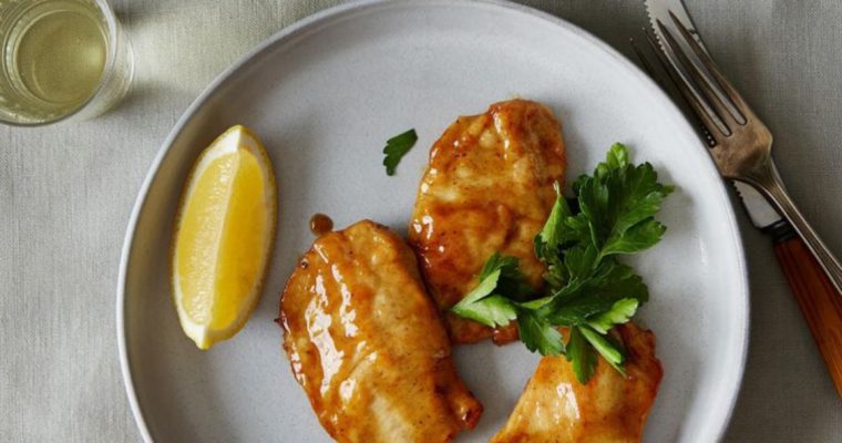 Receita irresistível de frango com molho de limão