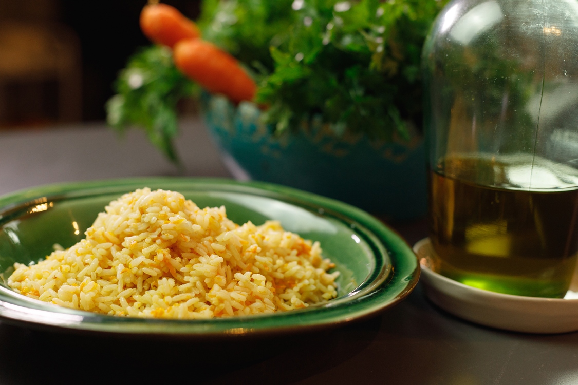 Arroz de cenoura: um acompanhamento delicioso!