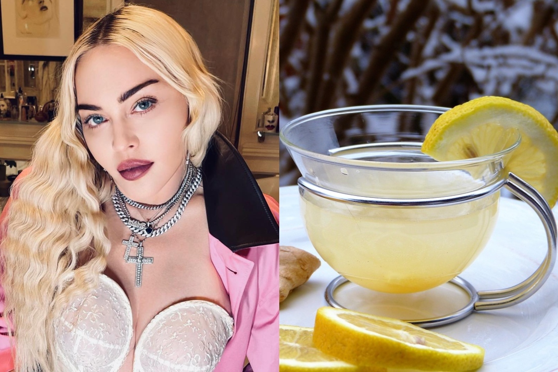 Madonna adora chá de gengibre: saiba como preparar!