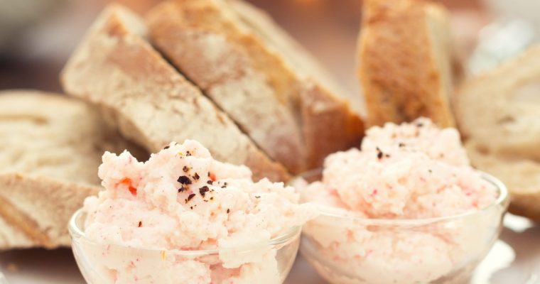 Paté de atum e delícias do mar