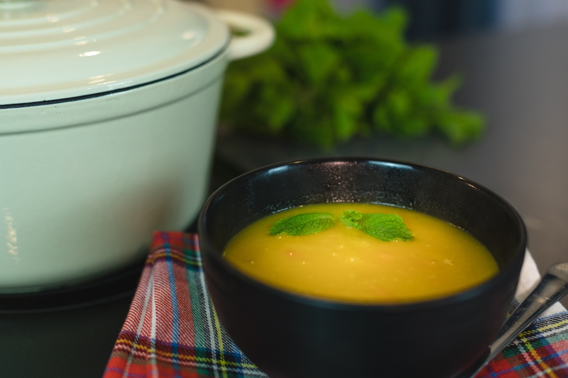 Creme de legumes sem batata: menos calorias, todo o sabor!