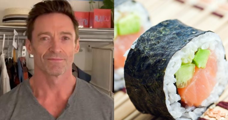Hugh Jackman adora sushi: saiba como fazer em casa!