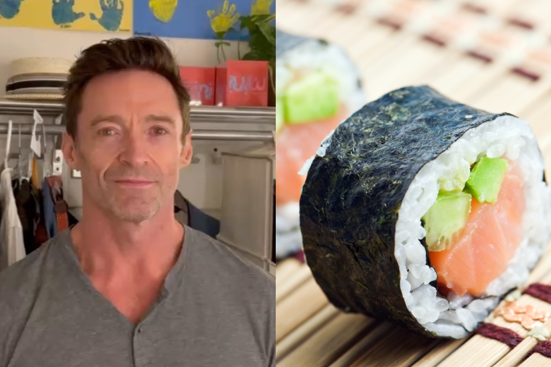 Hugh Jackman adora sushi: saiba como fazer em casa!