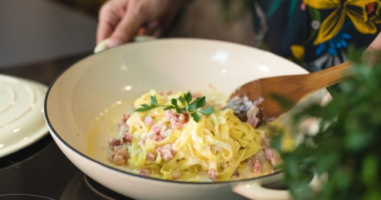 Tagliatelle à Carbonara: para quem não tem queda para a cozinha!