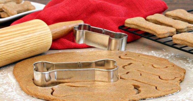 Biscoitos de batata-doce para cães