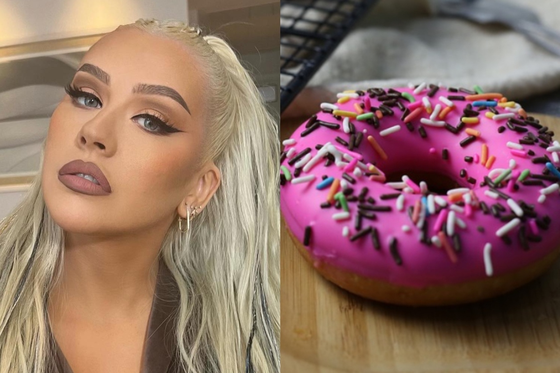 Christina Aguilera adora esta receita de donuts dos Simpsons!