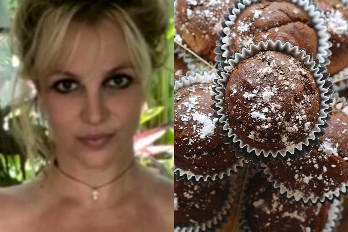 Britney Spears adora chocolate: fique com esta receita de queques super fáceis!