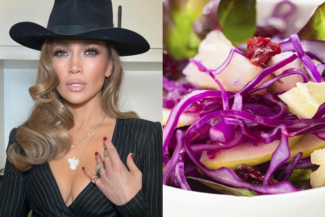Jennifer Lopez adora salada de couve: faça esta receita!