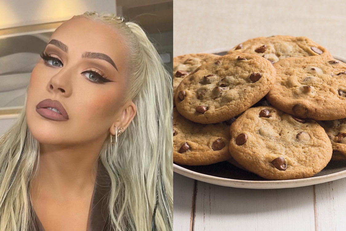 Christina Aguilera adora esta receita de biscoitos caseiros!