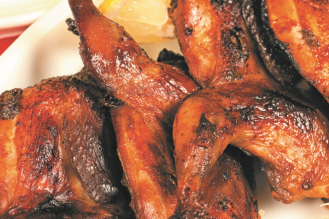 Codornizes de churrasco