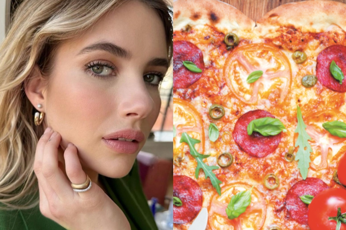 Emma Roberts adora pizza de salame coração: saiba como preparar!