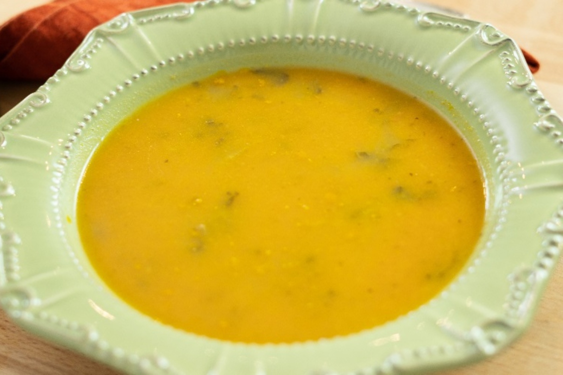 Creme de vegetais sem batata e sem adição de sal