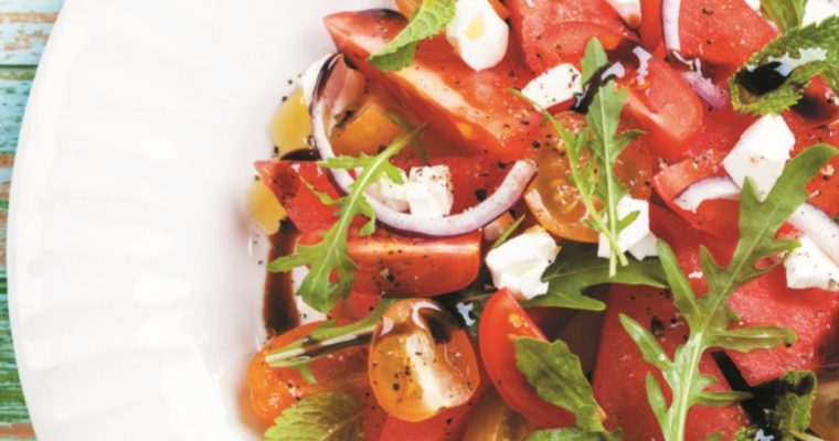 Receita de salada de melancia