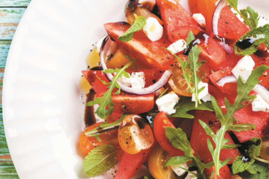 Receita de salada de melancia