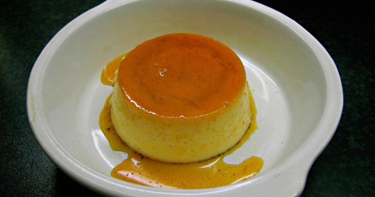 Receita de pudim de baunilha