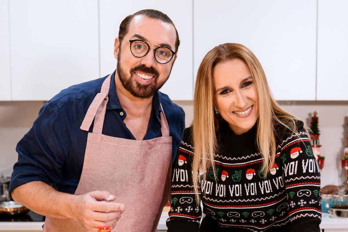 Com a Ana Isabel Arroja, preparei estas azevias de grão!