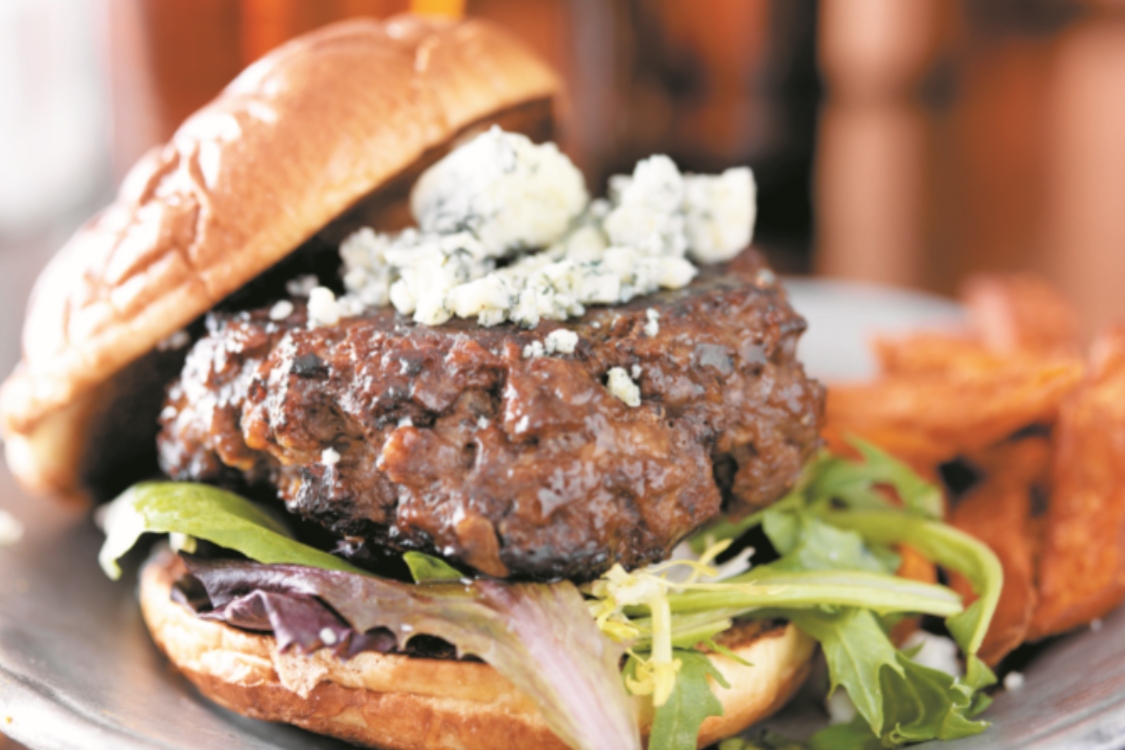 Hambúrguer de vitela e farinheira