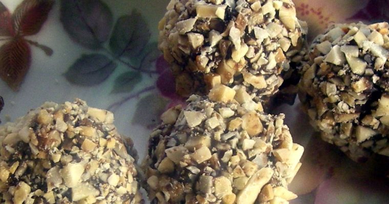 Trufas de chocolate com amêndoa sem glúten: vou devorar este doce… sem medos!