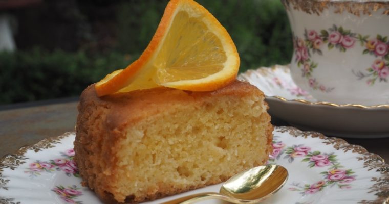 Bolo de laranja e cenoura