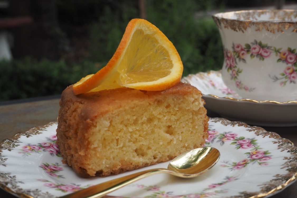 Bolo de laranja e cenoura